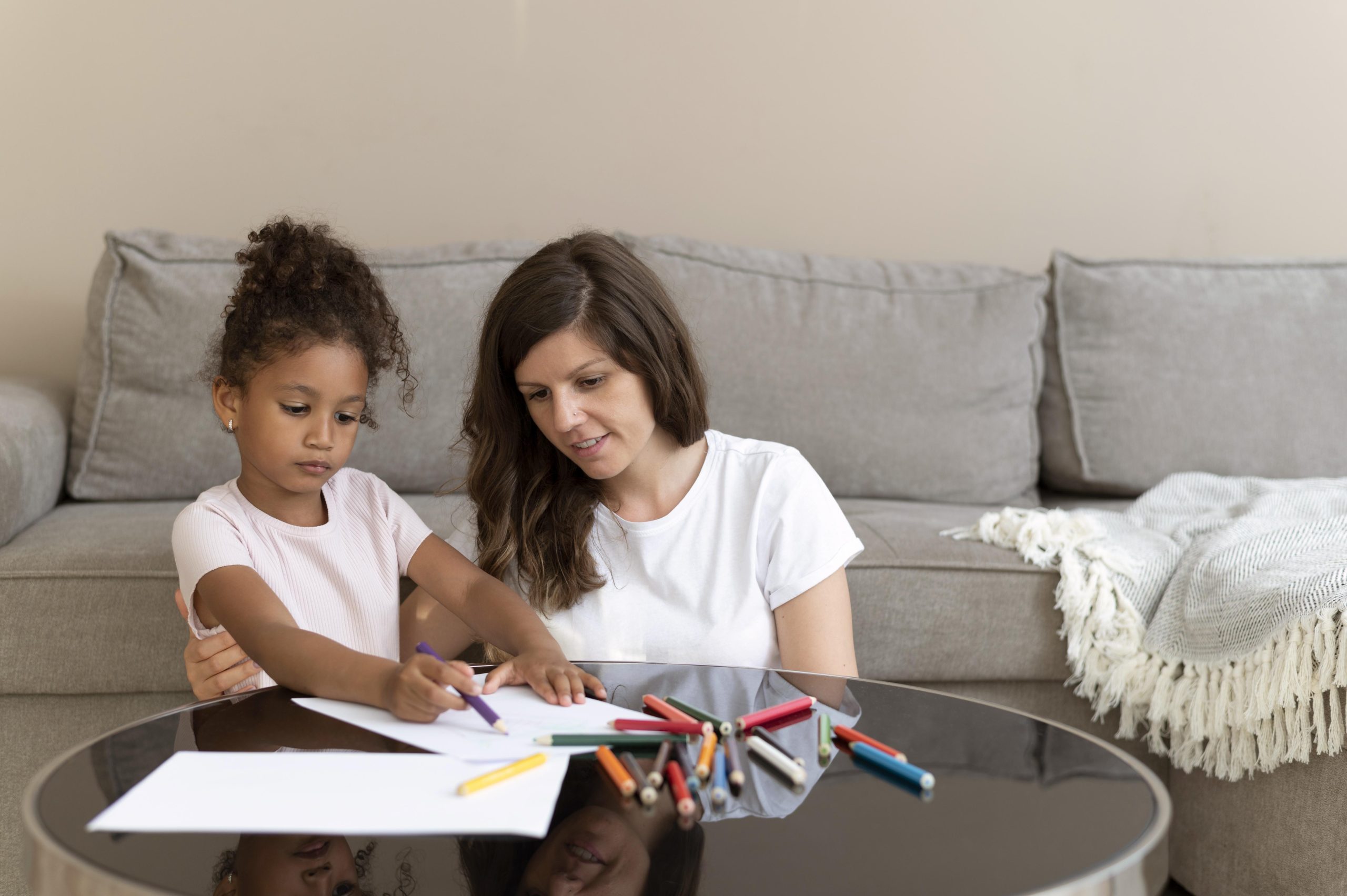 garde d’enfants à domicile